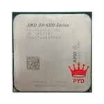 AMD A4-Series A4 6300 A4 6300k Dual-Core CPU Processor AD6300OKA23HL /AD630BOKA23HL Socket FM2  3.7GHz-Computer Components
