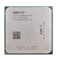 AMD FX4100 3.6GHz Quad-Core CPU Processor FX 4100 FD4100WMW4KGU 95W Socket AM3+-Computer Components