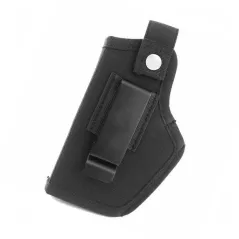 Universal Tactical Gun Holster Concealed Carry Holsters Belt Metal Clip Glock Case Holster Airsoft Gun Bag for All Size Handguns-Camping & Hiking